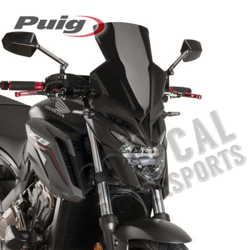 PUIG - PUIG New Generation Sport Windscreen - Black - 9687N