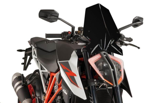 PUIG - PUIG New Generation Touring Windscreen - Carbon Look - 9692C