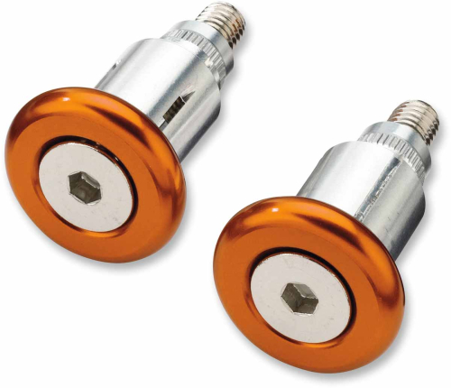 Moose Racing - Moose Racing Bar End Set - Orange - 1BEC0661-PVPM