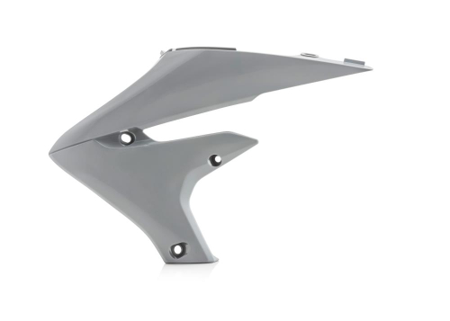 Acerbis - Acerbis Radiator Shrouds - Gray - 2685870011
