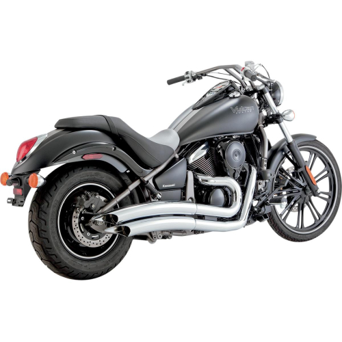 Vance & Hines - Vance & Hines Big Radius 2-Into-2 Exhaust System - Chrome - 26301