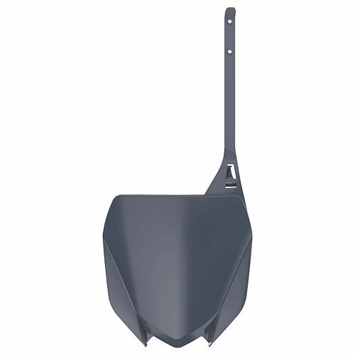 Polisport - Polisport Front Number Plate - Nardo Gray - 8666000006