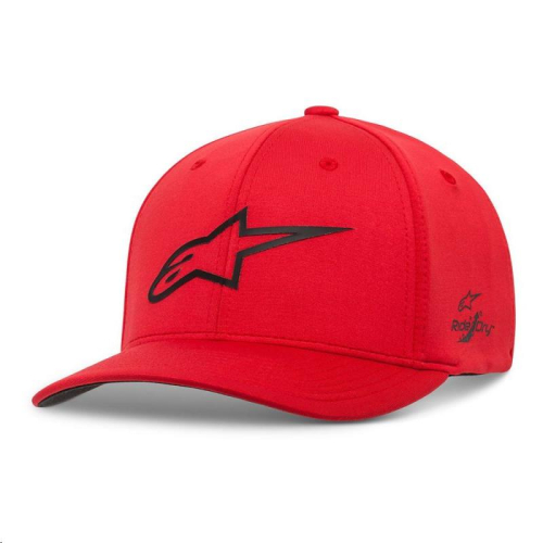 Alpinestars - Alpinestars Ageless Sonic Tech Hat - 1038-81002-3010-L/XL - Red/Black - Lg-XL