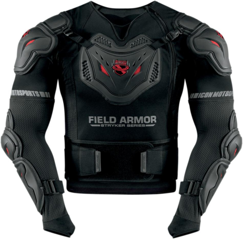 Icon - Icon Stryker Rig Body Armor - 2701-0580 - Black - XL-2XL