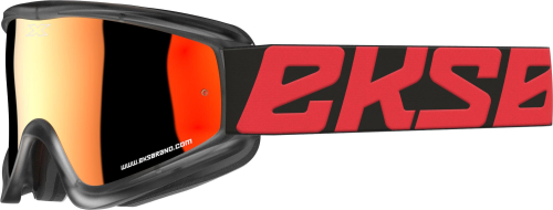 EKS Brand - EKS Brand Flat Out Goggles - 067-60320 - Red/Black - OSFM