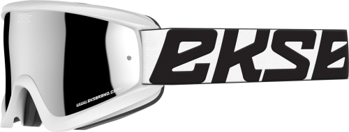 EKS Brand - EKS Brand Flat Out Goggles - 067-60325 - Mr. Clean White - OSFM