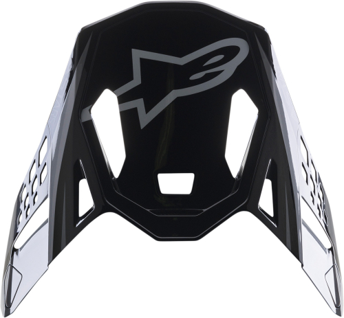Alpinestars - Alpinestars Visor for S-M10 Supertech Helmets - Meta 2 Black/Gray/Glacier - 8981122-1195