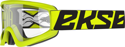 EKS Brand - EKS Brand Flat Out Goggles - 067-60415 - Hazzard Flo Yellow - OSFM