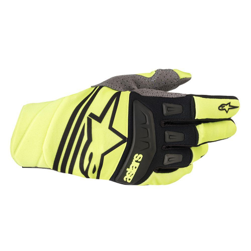 Alpinestars - Alpinestars Techstar Gloves - 3561019-551-XL - Yellow Fluo/Black - X-Large