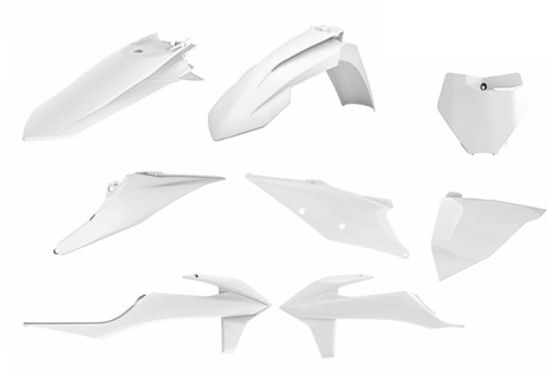 Polisport - Polisport Plastic Kit - White - 90809