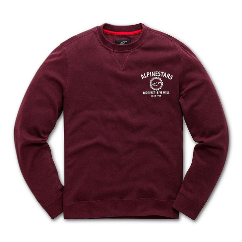 Alpinestars - Alpinestars Gear Fleece Pull Over - 1038-53006-38-2XL - Burgundy - 2XL