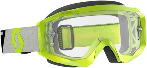 Scott USA - Scott USA Hustle X Goggles - 268183-4331113 - Yellow/Gray / Clear Works Lens - OSFM