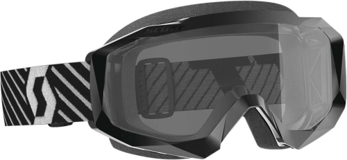 Scott USA - Scott USA Hustle MX Sand/Dust Goggles - 268187-1007119 - Black/White - OSFM