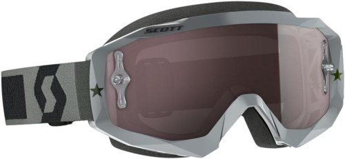 Scott USA - Scott USA Hustle MX Goggles - 268182-0011269 - Gray - OSFM