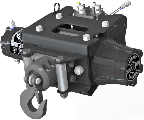KFI Products - KFI Products Amp-25 Polaris ATV 2500 Plug-N-Play Assault Series Winch - AMP-25