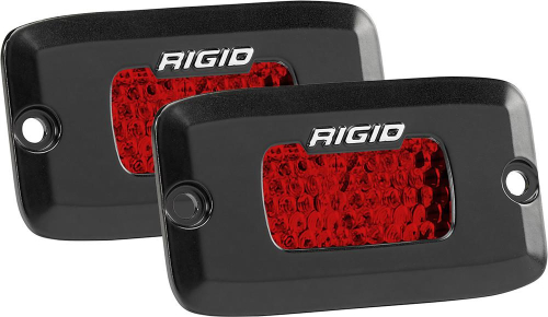 RIGID Industries - RIGID Industries SR-M Pro Series Rear Facing Lights - Flush Mount - Red - 90174
