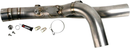 Akrapovic - Akrapovic Optional Link Pipe for Slip-On Line Exhaust - Titanium - L-Y10SO9L