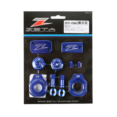 ZETA - ZETA Billet Kit - Blue - ZE51-2566