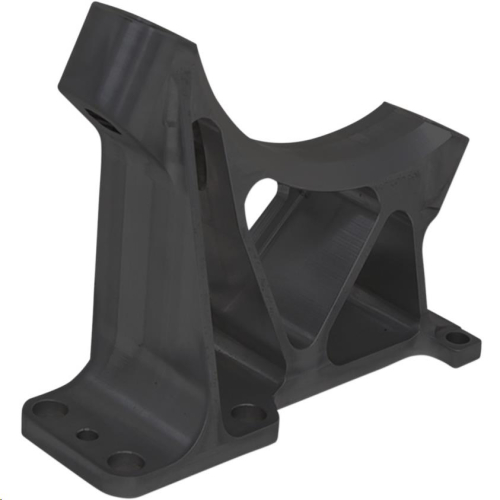 Alloy Art - Alloy Art Radial Caliper Mount for 49mm Lower Legs - Right Side - Black Anodized - 49RBMR-2
