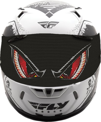 ONE - ONE Face Shield Decal - Red Eyes - OV1P