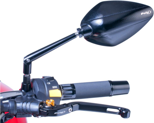 PUIG - PUIG Hi-Tech III Mirror - Right - Black - 8025N