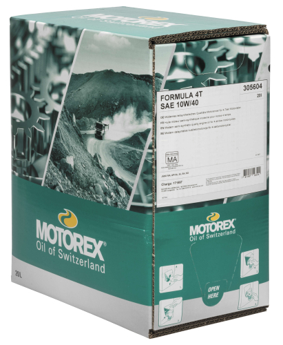 Motorex - Motorex Formula 4T Oil - 10W40 - 20L. - 157905
