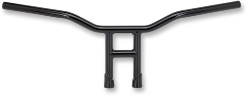 Biltwell Inc. - Biltwell Inc. 1in. Tyson Dimpled Handlebar - Black Electroplate - TB-DIM-10-BK