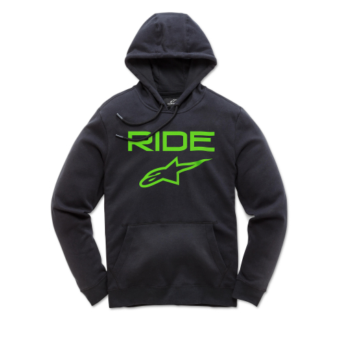 Alpinestars - Alpinestars Ride 2.0 Fleece - 1119-51000-1060-LG - Black/Green - Large