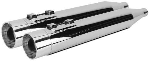 Two Brothers Racing - Two Brothers Racing Dual Slip-Ons - Chrome w/ Polished Aluminum Tip - 005-4380499D-P