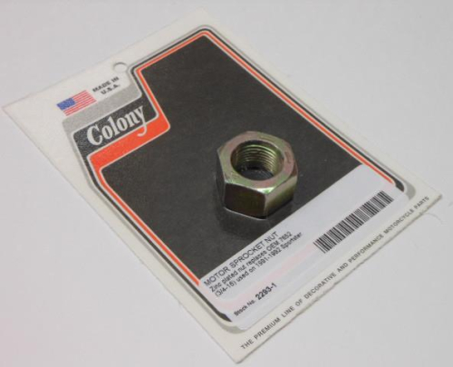 Colony - Colony Motor Sprocket Nut - 2293-1