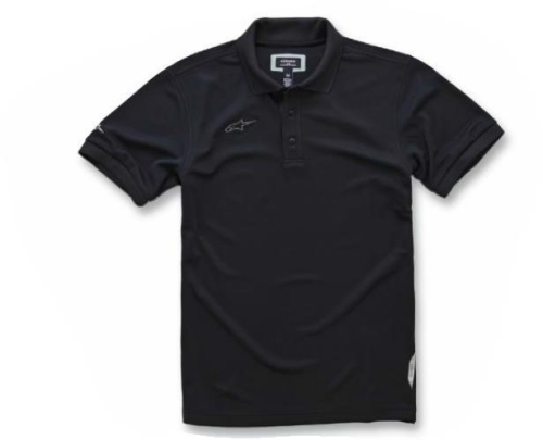 Alpinestars - Alpinestars Vortex Polo Shirt - 1002-41525-10A-X - Black - X-Large
