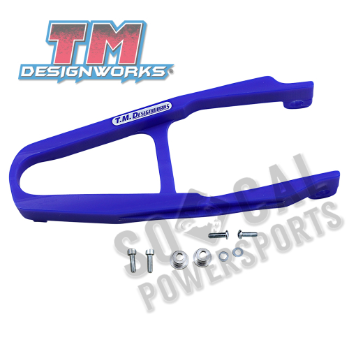 T.M. Designworks - T.M. Designworks Baja-Rally Endurance 2 Stage Chain Slider - Blue - YCP-M41-BU