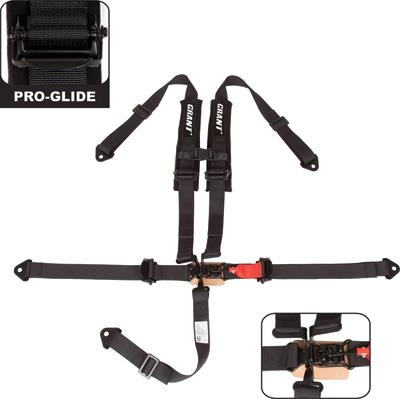 Grant - Grant Latch and Link Safety Harness - 5 Point with 2in. Straps and Pads - Black - 2105