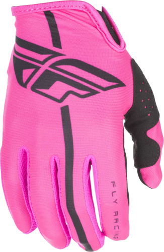 Fly Racing - Fly Racing Lite Gloves - 371-01709 - Neon Pink/Black - Medium