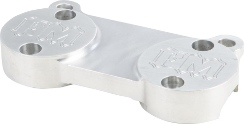 Forbidden Motorcycles - Forbidden Motorcycles Top Clamps with Gauge Mount Tabs for Handlebar FM Risers - Raw - 825-05010
