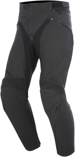 Alpinestars - Alpinestars Jagg Airflow Leather Pants - 3122616110050 - Black - 34