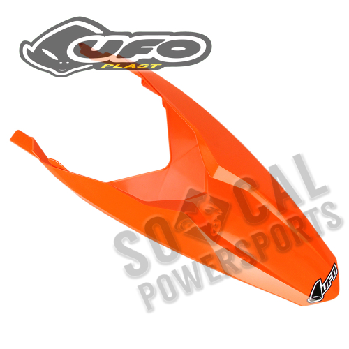 UFO Plastics - UFO Plastics Rear Fender - Orange - KT04045-127
