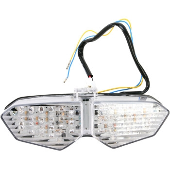 Moto MPH - Moto MPH Integrated Taillights - Clear - MPH-5073C