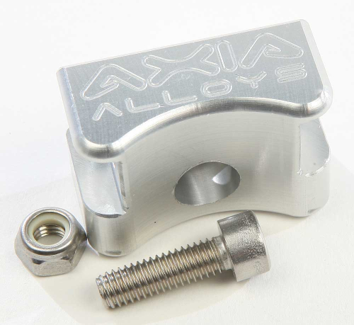 Axia Alloys - Axia Alloys Universal Mount - 6mm Bolt Perpendicular to Bar - Silver - MODUN-C