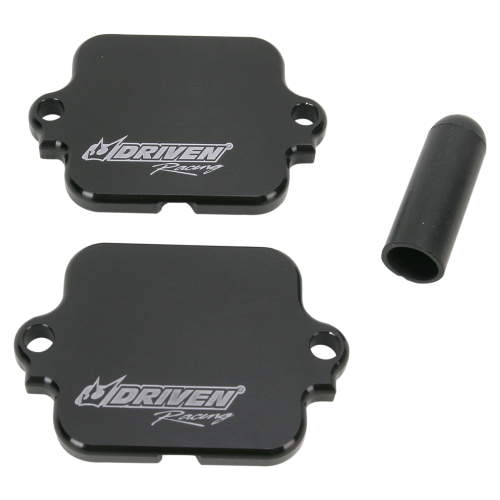Driven Racing - Driven Racing Engine Block Off Plates - Black - DSBLOCK-4