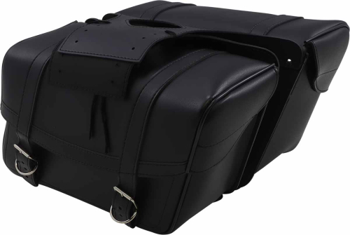 Saddlemen - Saddlemen Highwayman Slant-Style Saddlebag - Classic - 15 1/2in.L x 6in.W x 9 1/2in.H - X021-02-041