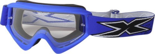 EKS Brand - EKS Brand Go-X Flat Out Goggles - 06710300 - Matte Blue / Clear Lens - OSFM