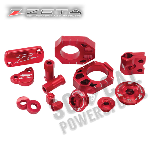 ZETA - ZETA Billet Kit - Orange - ZE51-2232