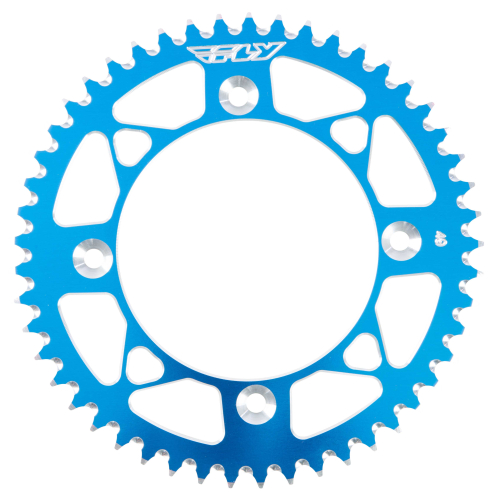 Fly Racing - Fly Racing Aluminum Rear Sprocket - Blue - 49T - 314-49 BLU