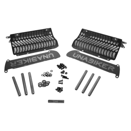 Unabiker - Unabiker Radiator Guards - Black - YYZ250X-K