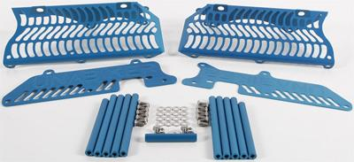 Unabiker - Unabiker Radiator Guards - Blue - HB4STK-U