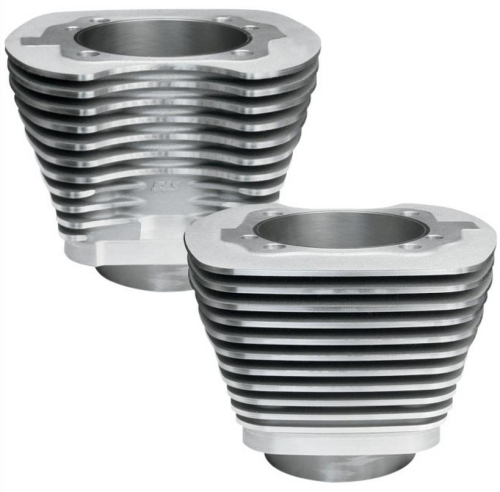 S&S Cycle - S&S Cycle Big Bore 3 7/8in. Cylinders for 95in.,103in., and 106in. Kits - Silver - 910-0207