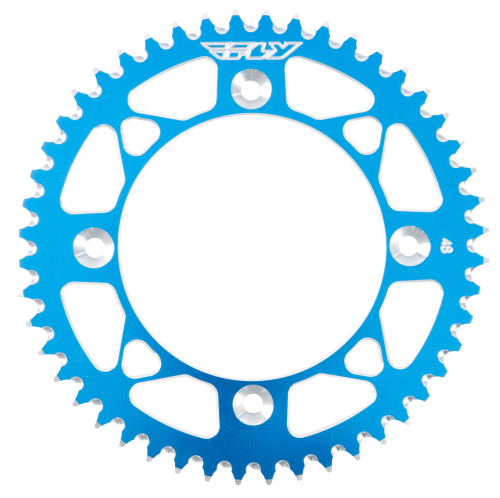 Fly Racing - Fly Racing Aluminum Rear Sprocket - Blue - 48T - 314-48 BLU