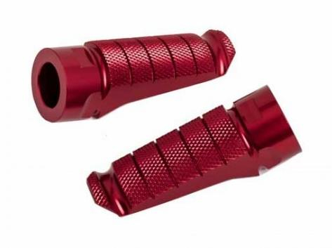 PUIG - PUIG Hi-Tech Footpegs - Racing - Red - 6301R