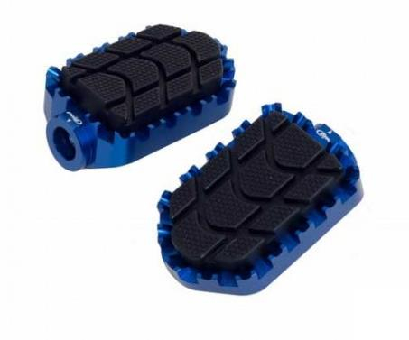 PUIG - PUIG Enduro Footpegs - Adventure - Blue - 7587A